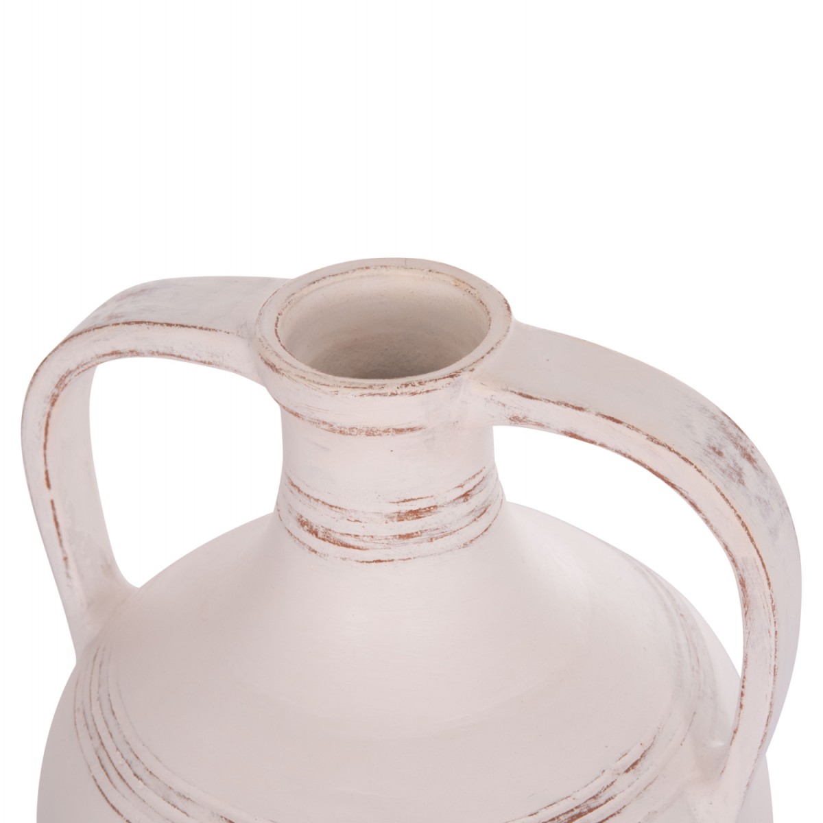 ΔΙΑΚΟΣΜΗΤΙΚΟΣ ΑΜΦΟΡΕΑΣ FEAX HM4676.02S ΛΕΥΚΗ ΤΕΡΑΚΟΤΑ--35x35x48Υεκ.