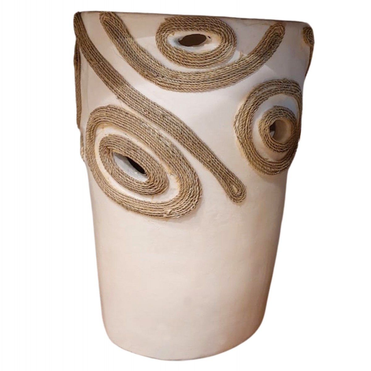 ΕΠΙΤΡΑΠΕΖΙΟ ΔΙΑΚΟΣΜΗΤΙΚΟ ΒΑΖΟ DEAN HM4677.02L ΤΕΡΑΚΟΤΑ ΣΕ ΚΡΕΜ--Φ24x35Υεκ.