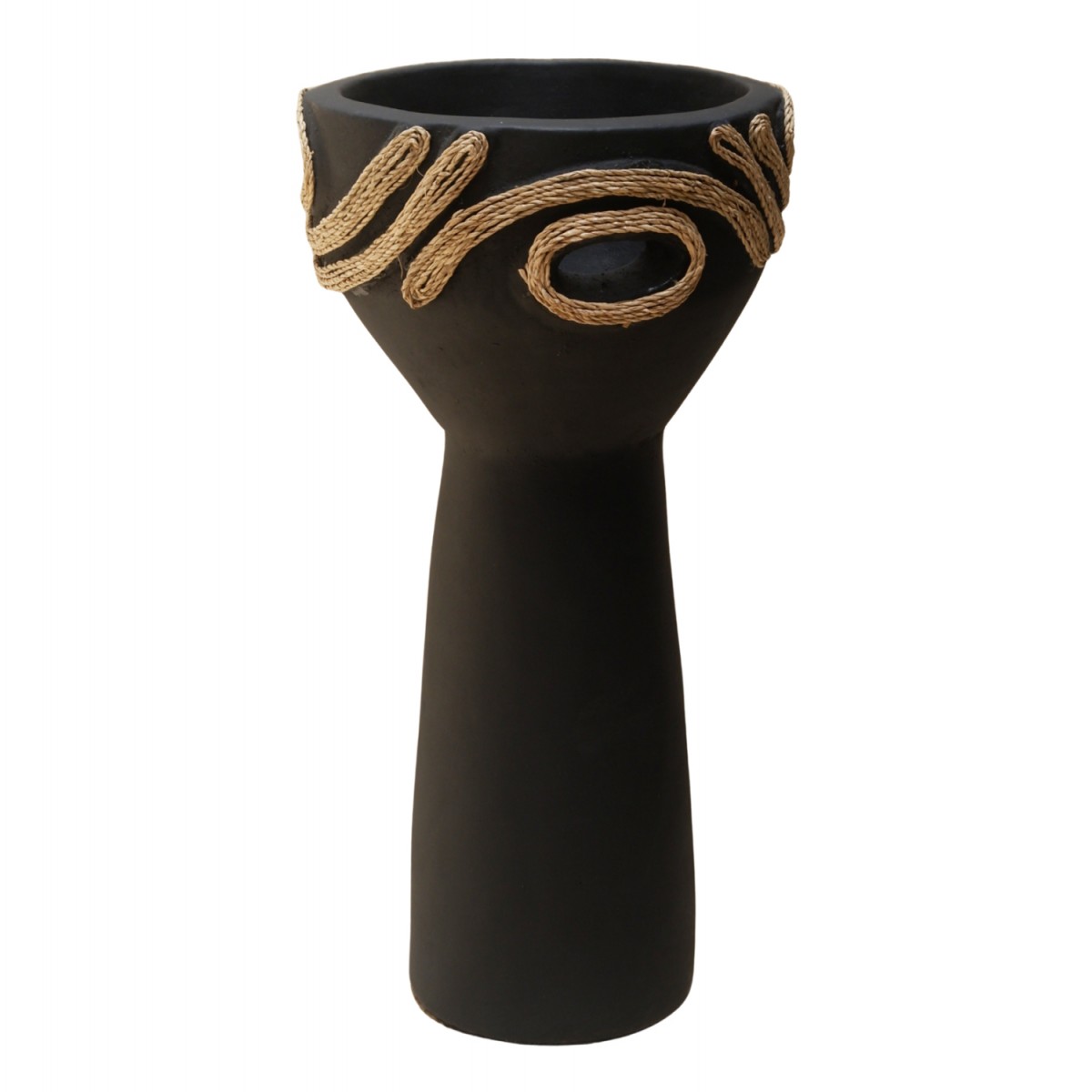 ΕΠΙΤΡΑΠΕΖΙΟ ΔΙΑΚΟΣΜΗΤΙΚΟ DEAN HM4679.01 ΜΑΥΡΗ ΤΕΡΑΚΟΤΑ & ΣΧΟΙΝΙ AGEL Φ17x35Υεκ