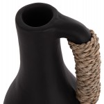 ΕΠΙΤΡΑΠΕΖΙΟ ΔΙΑΚΟΣΜΗΤΙΚΟ ΒΑΖΟ CAMMER HM4687.01L ΤΕΡΑΚΟΤΑ ΣΕ ΜΑΥΡΟ--Φ18x39Υεκ.