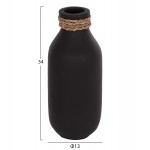 ΕΠΙΤΡΑΠΕΖΙΟ ΔΙΑΚΟΣΜΗΤΙΚΟ ΒΑΖΟ CAMMER HM4687.01M ΤΕΡΑΚΟΤΑ ΣΕ ΜΑΥΡΟ--Φ13x34Υεκ.