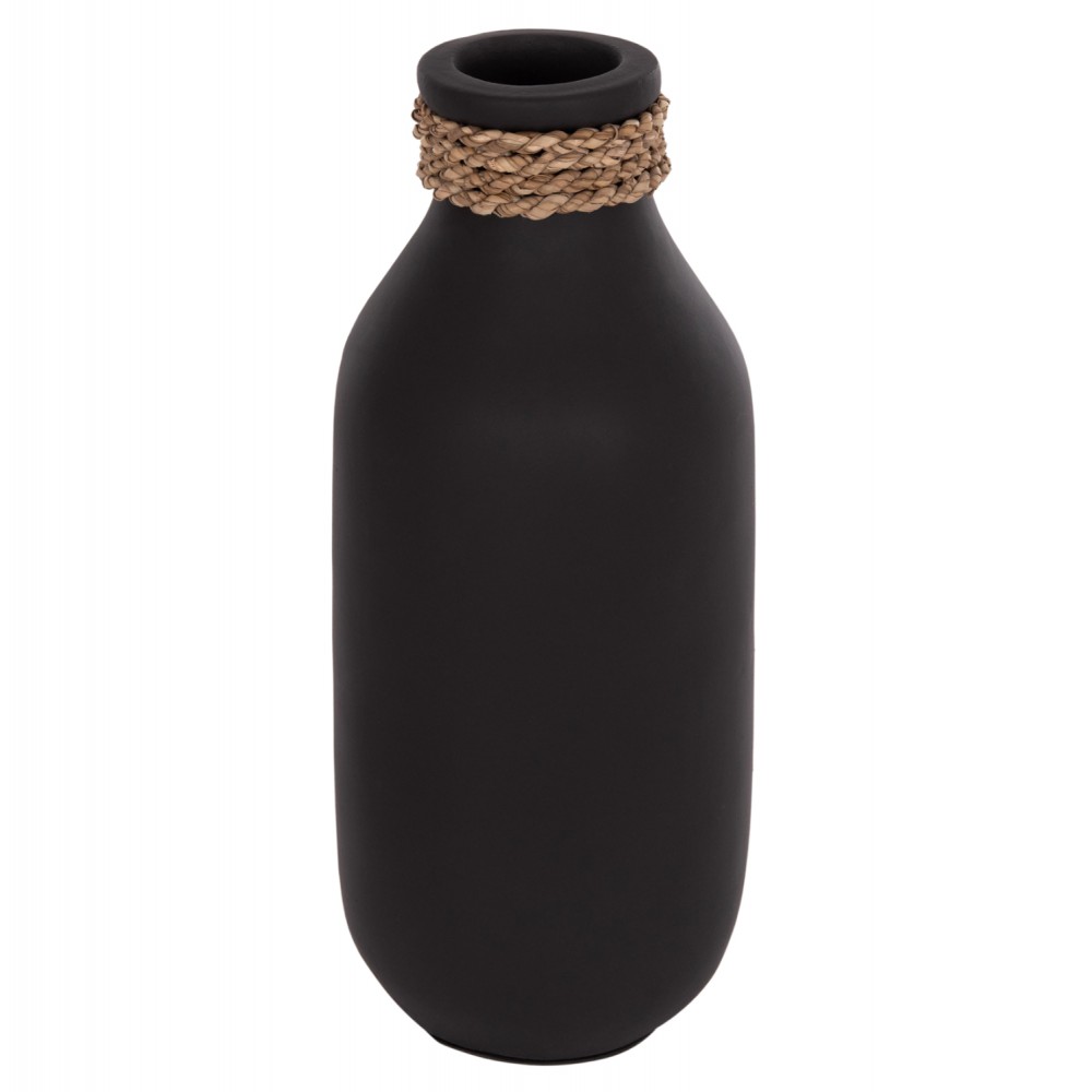 ΕΠΙΤΡΑΠΕΖΙΟ ΔΙΑΚΟΣΜΗΤΙΚΟ ΒΑΖΟ CAMMER HM4687.01M ΤΕΡΑΚΟΤΑ ΣΕ ΜΑΥΡΟ--Φ13x34Υεκ.