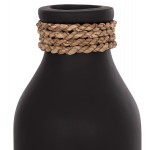 ΕΠΙΤΡΑΠΕΖΙΟ ΔΙΑΚΟΣΜΗΤΙΚΟ ΒΑΖΟ CAMMER HM4687.01M ΤΕΡΑΚΟΤΑ ΣΕ ΜΑΥΡΟ--Φ13x34Υεκ.