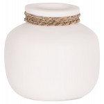 ΕΠΙΤΡΑΠΕΖΙΟ ΔΙΑΚΟΣΜΗΤΙΚΟ ΒΑΖΟ CAMMER HM4687.02S ΤΕΡΑΚΟΤΑ ΣΕ ΛΕΥΚΟ--Φ22x20Υεκ.