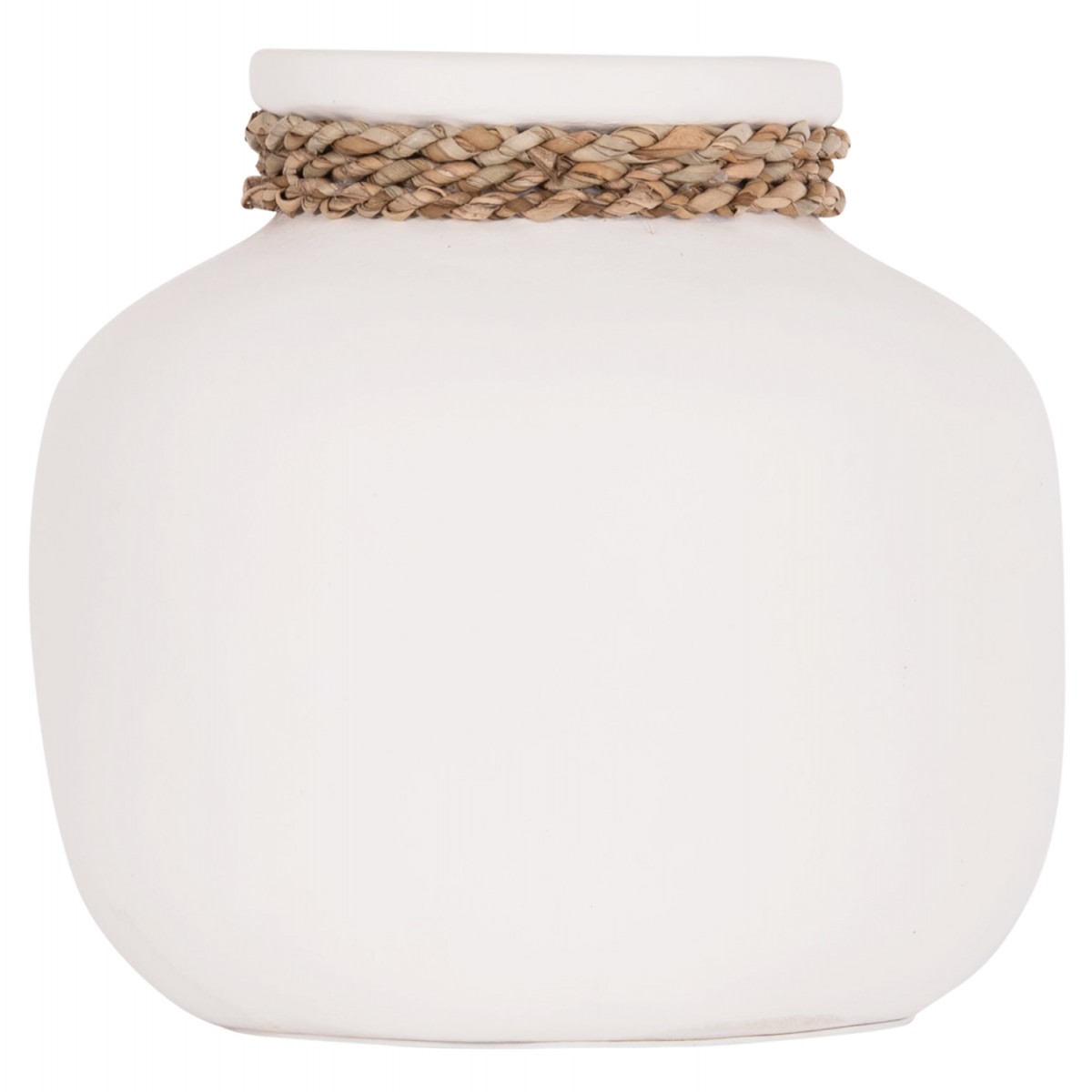 ΕΠΙΤΡΑΠΕΖΙΟ ΔΙΑΚΟΣΜΗΤΙΚΟ ΒΑΖΟ CAMMER HM4687.02S ΤΕΡΑΚΟΤΑ ΣΕ ΛΕΥΚΟ--Φ22x20Υεκ.