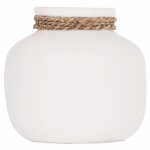 ΕΠΙΤΡΑΠΕΖΙΟ ΔΙΑΚΟΣΜΗΤΙΚΟ ΒΑΖΟ CAMMER HM4687.02S ΤΕΡΑΚΟΤΑ ΣΕ ΛΕΥΚΟ--Φ22x20Υεκ.