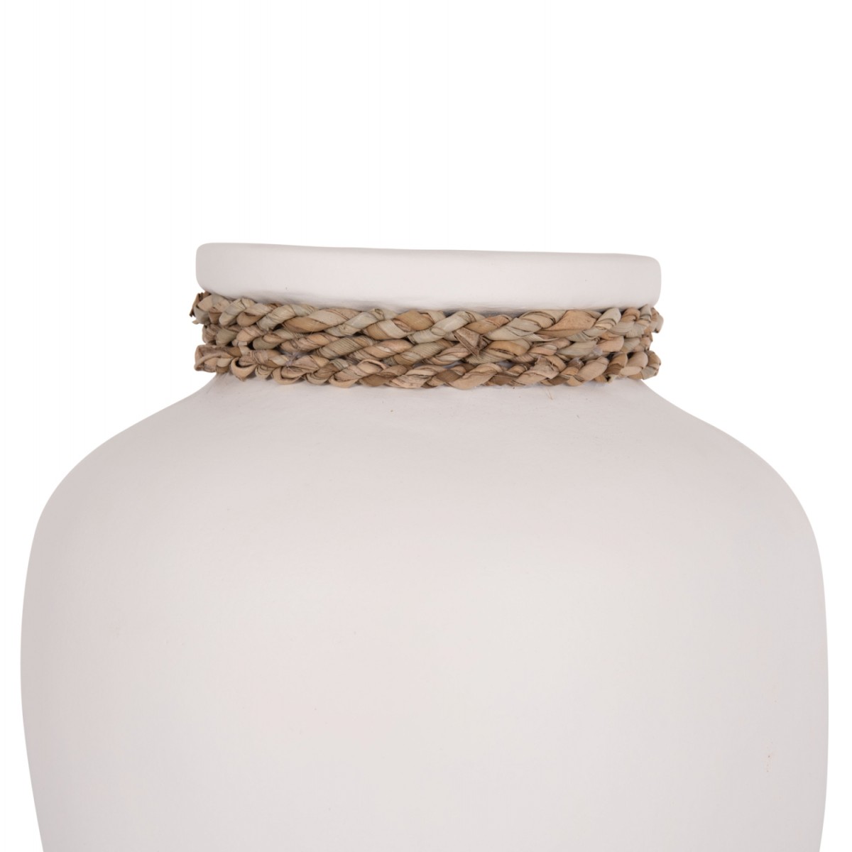 ΕΠΙΤΡΑΠΕΖΙΟ ΔΙΑΚΟΣΜΗΤΙΚΟ ΒΑΖΟ CAMMER HM4687.02S ΤΕΡΑΚΟΤΑ ΣΕ ΛΕΥΚΟ--Φ22x20Υεκ.