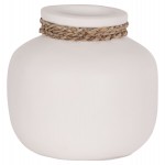 ΕΠΙΤΡΑΠΕΖΙΟ ΔΙΑΚΟΣΜΗΤΙΚΟ ΒΑΖΟ CAMMER HM4687.02S ΤΕΡΑΚΟΤΑ ΣΕ ΛΕΥΚΟ--Φ22x20Υεκ.