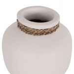 ΕΠΙΤΡΑΠΕΖΙΟ ΔΙΑΚΟΣΜΗΤΙΚΟ ΒΑΖΟ CAMMER HM4687.02S ΤΕΡΑΚΟΤΑ ΣΕ ΛΕΥΚΟ--Φ22x20Υεκ.