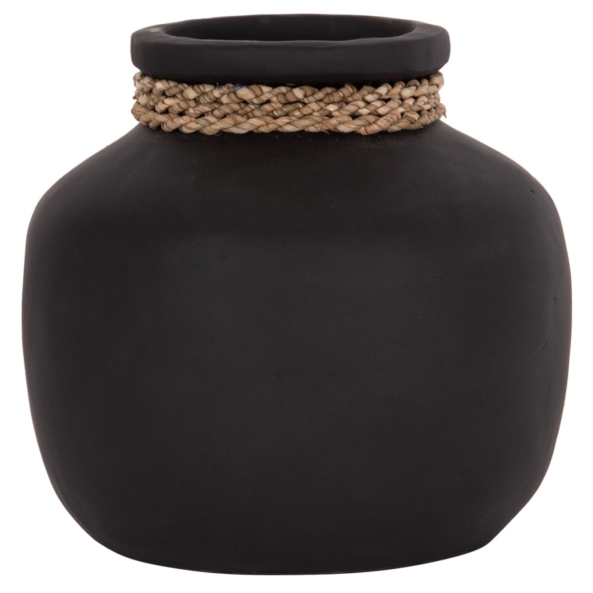 ΕΠΙΤΡΑΠΕΖΙΟ ΔΙΑΚΟΣΜΗΤΙΚΟ ΒΑΖΟ CAMMER HM4687.01S ΤΕΡΑΚΟΤΑ ΣΕ ΜΑΥΡΟ--Φ22x20Υεκ.