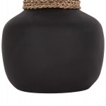 ΕΠΙΤΡΑΠΕΖΙΟ ΔΙΑΚΟΣΜΗΤΙΚΟ ΒΑΖΟ CAMMER HM4687.01S ΤΕΡΑΚΟΤΑ ΣΕ ΜΑΥΡΟ--Φ22x20Υεκ.