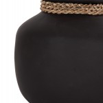 ΕΠΙΤΡΑΠΕΖΙΟ ΔΙΑΚΟΣΜΗΤΙΚΟ ΒΑΖΟ CAMMER HM4687.01S ΤΕΡΑΚΟΤΑ ΣΕ ΜΑΥΡΟ--Φ22x20Υεκ.