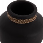 ΕΠΙΤΡΑΠΕΖΙΟ ΔΙΑΚΟΣΜΗΤΙΚΟ ΒΑΖΟ CAMMER HM4687.01S ΤΕΡΑΚΟΤΑ ΣΕ ΜΑΥΡΟ--Φ22x20Υεκ.