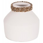 ΕΠΙΤΡΑΠΕΖΙΟ ΔΙΑΚΟΣΜΗΤΙΚΟ ΒΑΖΟ CAMMER HM4687.02XS ΤΕΡΑΚΟΤΑ ΣΕ ΛΕΥΚΟ--Φ16x15Υεκ.