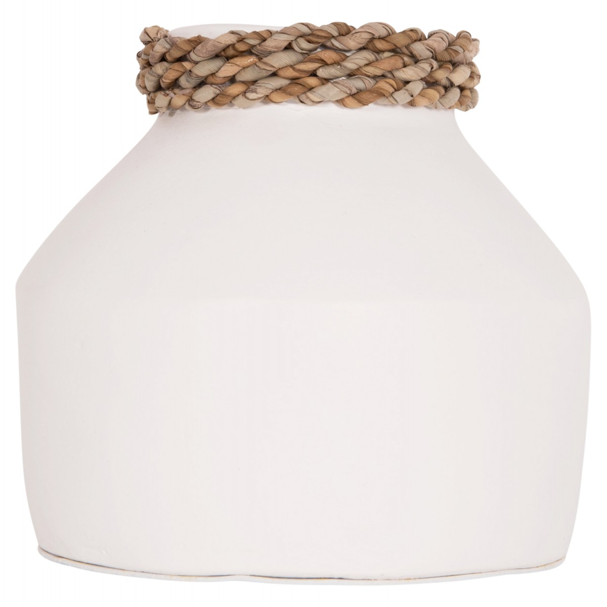 ΕΠΙΤΡΑΠΕΖΙΟ ΔΙΑΚΟΣΜΗΤΙΚΟ ΒΑΖΟ CAMMER HM4687.02XS ΤΕΡΑΚΟΤΑ ΣΕ ΛΕΥΚΟ--Φ16x15Υεκ.