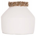 ΕΠΙΤΡΑΠΕΖΙΟ ΔΙΑΚΟΣΜΗΤΙΚΟ ΒΑΖΟ CAMMER HM4687.02XS ΤΕΡΑΚΟΤΑ ΣΕ ΛΕΥΚΟ--Φ16x15Υεκ.