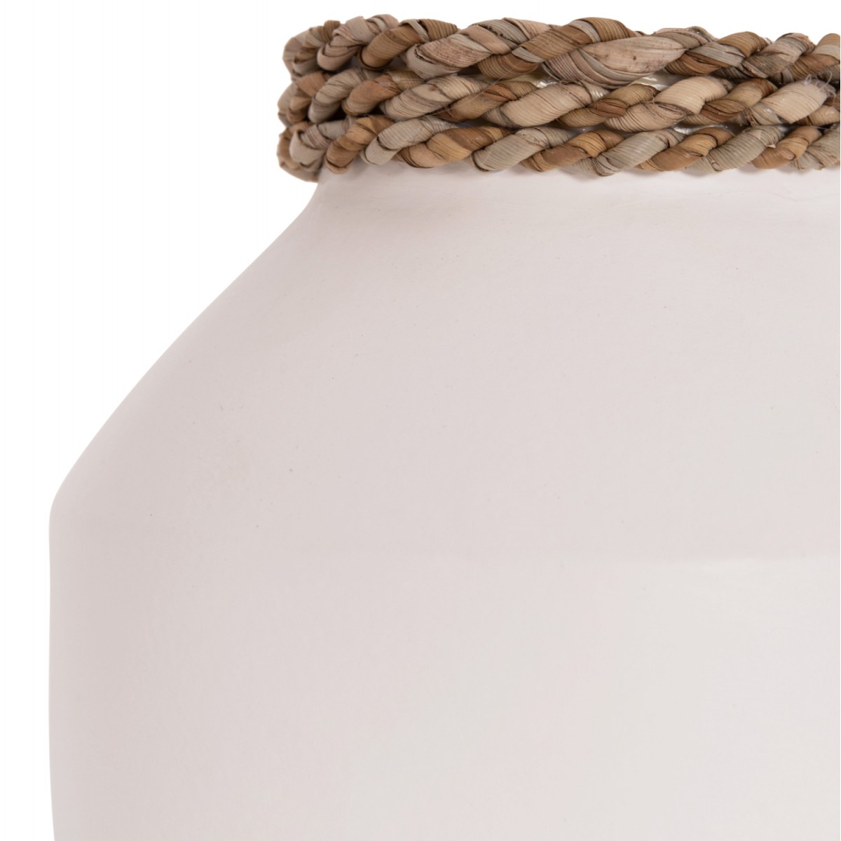 ΕΠΙΤΡΑΠΕΖΙΟ ΔΙΑΚΟΣΜΗΤΙΚΟ ΒΑΖΟ CAMMER HM4687.02XS ΤΕΡΑΚΟΤΑ ΣΕ ΛΕΥΚΟ--Φ16x15Υεκ.