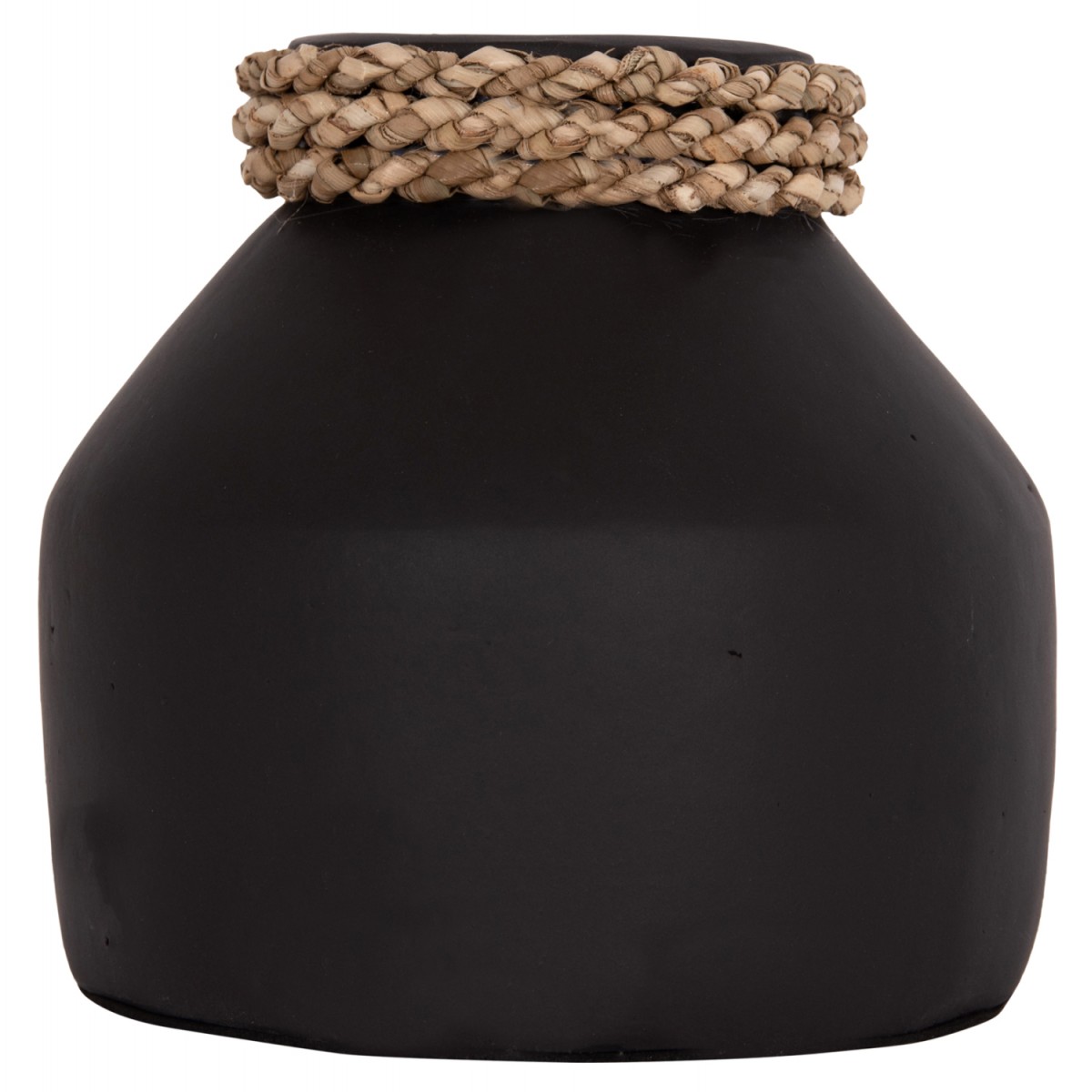 ΕΠΙΤΡΑΠΕΖΙΟ ΔΙΑΚΟΣΜΗΤΙΚΟ ΒΑΖΟ CAMMER HM4687.01XS ΤΕΡΑΚΟΤΑ ΣΕ ΜΑΥΡΟ--Φ16x15Υεκ.