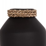 ΕΠΙΤΡΑΠΕΖΙΟ ΔΙΑΚΟΣΜΗΤΙΚΟ ΒΑΖΟ CAMMER HM4687.01XS ΤΕΡΑΚΟΤΑ ΣΕ ΜΑΥΡΟ--Φ16x15Υεκ.