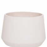 ΓΛΑΣΤΡΑ ΕΣΩΤ.ΧΩΡΟΥ QUAN HM4680.02M FIBER CEMENT ΛΕΥΚΟ--ΒΑΣΗ TEAK Φ35x50Υεκ