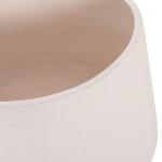 ΓΛΑΣΤΡΑ ΕΣΩΤ.ΧΩΡΟΥ QUAN HM4680.02M FIBER CEMENT ΛΕΥΚΟ--ΒΑΣΗ TEAK Φ35x50Υεκ