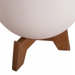 ΣΕΤ 3 ΓΛΑΣΤΡΕΣ ΜΕ TEAK ΒΑΣΕΙΣ TRYLL HM4681.02 FIBER CEMENT ΛΕΥΚΟ