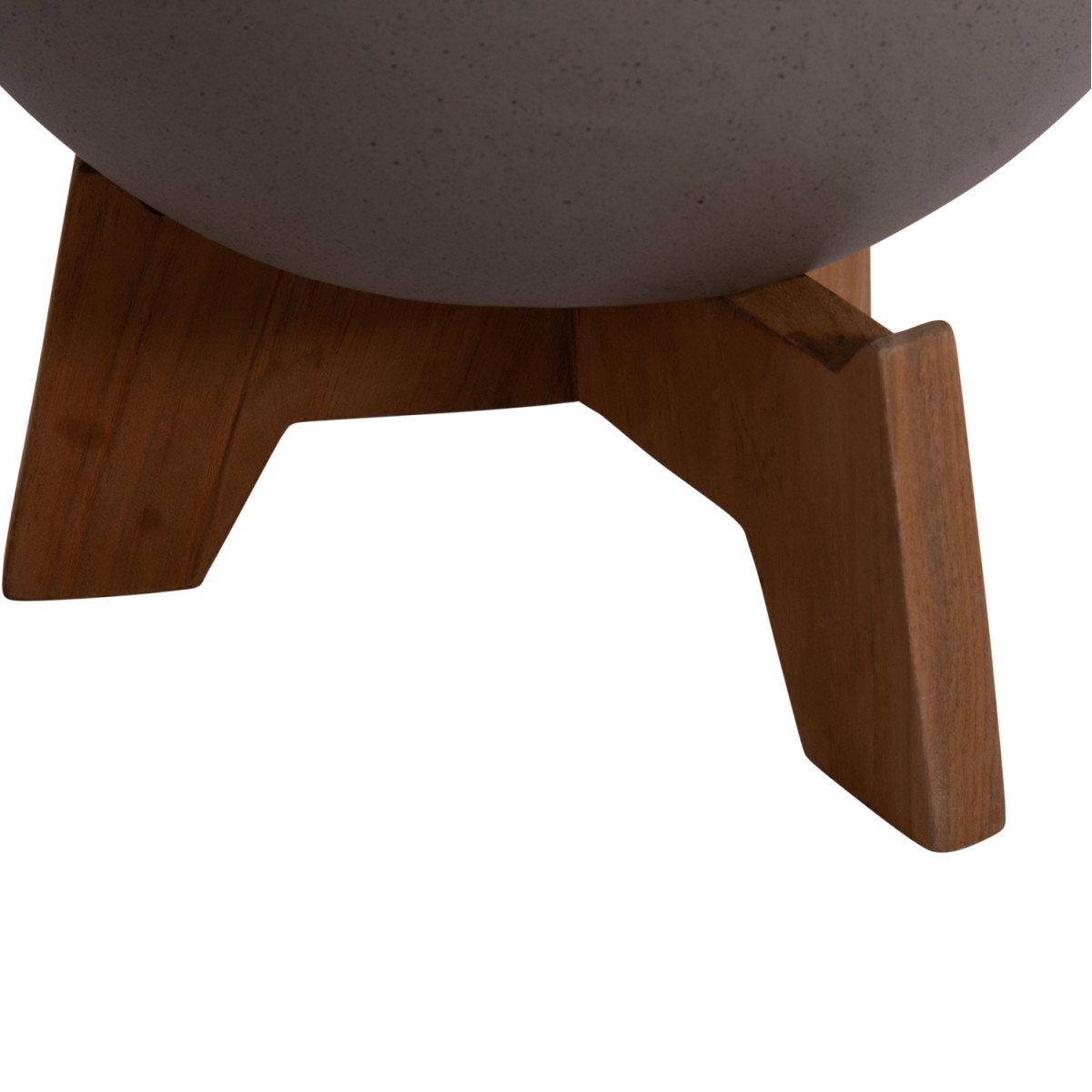 ΣΕΤ 3 ΓΛΑΣΤΡΕΣ ΜΕ TEAK ΒΑΣΕΙΣ TRYLL HM4681.03 FIBER CEMENT--ΓΚΡΙ