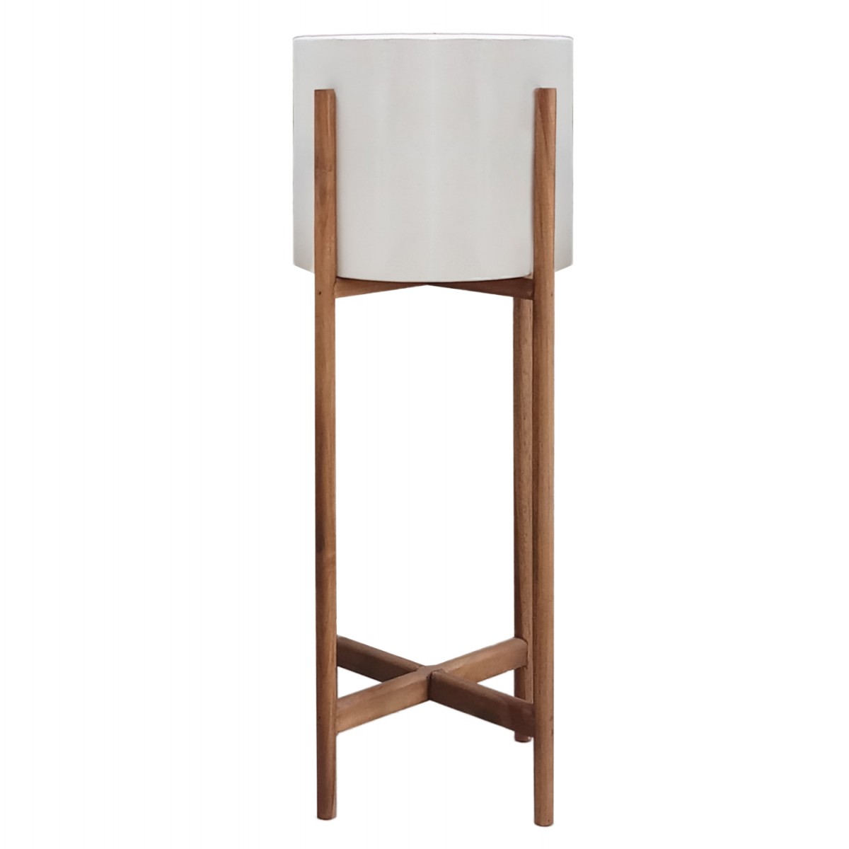 ΓΛΑΣΤΡΑ ΕΣΩΤ.ΧΩΡΟΥ RENTIL HM4684.02L FIBER CEMENT ΧΡΩΜΑ ΛΕΥΚΟ--ΒΑΣΗ TEAK Φ25x65Υεκ