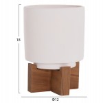 ΣΕΤ 3 ΓΛΑΣΤΡΕΣ ΜΕ TEAK ΒΑΣΕΙΣ TANTI HM4685 FIBER CEMENT ΣΕ 3 ΧΡΩΜΑΤΑ