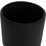 ΣΕΤ 3 ΓΛΑΣΤΡΕΣ ΜΕ TEAK ΒΑΣΕΙΣ TANTI HM4685.01 FIBER CEMENT ΣΕ ΜΑΥΡΟ ΧΡΩΜΑ