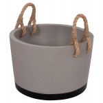 ΓΛΑΣΤΡΑ ΕΣ. ΧΩΡΟΥ ΣΕΙΡΑ TRYLL HM4690L FIBER CEMENT ΓΚΡΙ & ΣΧΟΙΝΙ Φ40x25,5Υεκ.