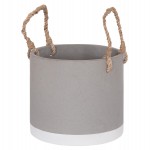 ΓΛΑΣΤΡΑ ΕΣ. ΧΩΡΟΥ ΣΕΙΡΑ TRYLL HM4690S FIBER CEMENT ΓΚΡΙ & ΣΧΟΙΝΙ Φ23x20Υεκ.