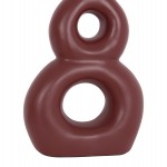 ΕΠΙΤΡΑΠΕΖΙΟ ΔΙΑΚΟΣΜΗΤΙΚΟ ΒΑΖΟ FIORIN HM4666.03S ΤΕΡΑΚΟΤΑ ΣΕ ΒΥΣΣΙΝΙ--21x7.5x31Υεκ.