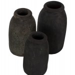 ΔΙΑΚΟΣΜΗΤΙΚA ΒΑΖA ΑΠΟ TERRACOTTA ΑΝΘΡΑΚΙ HM7711