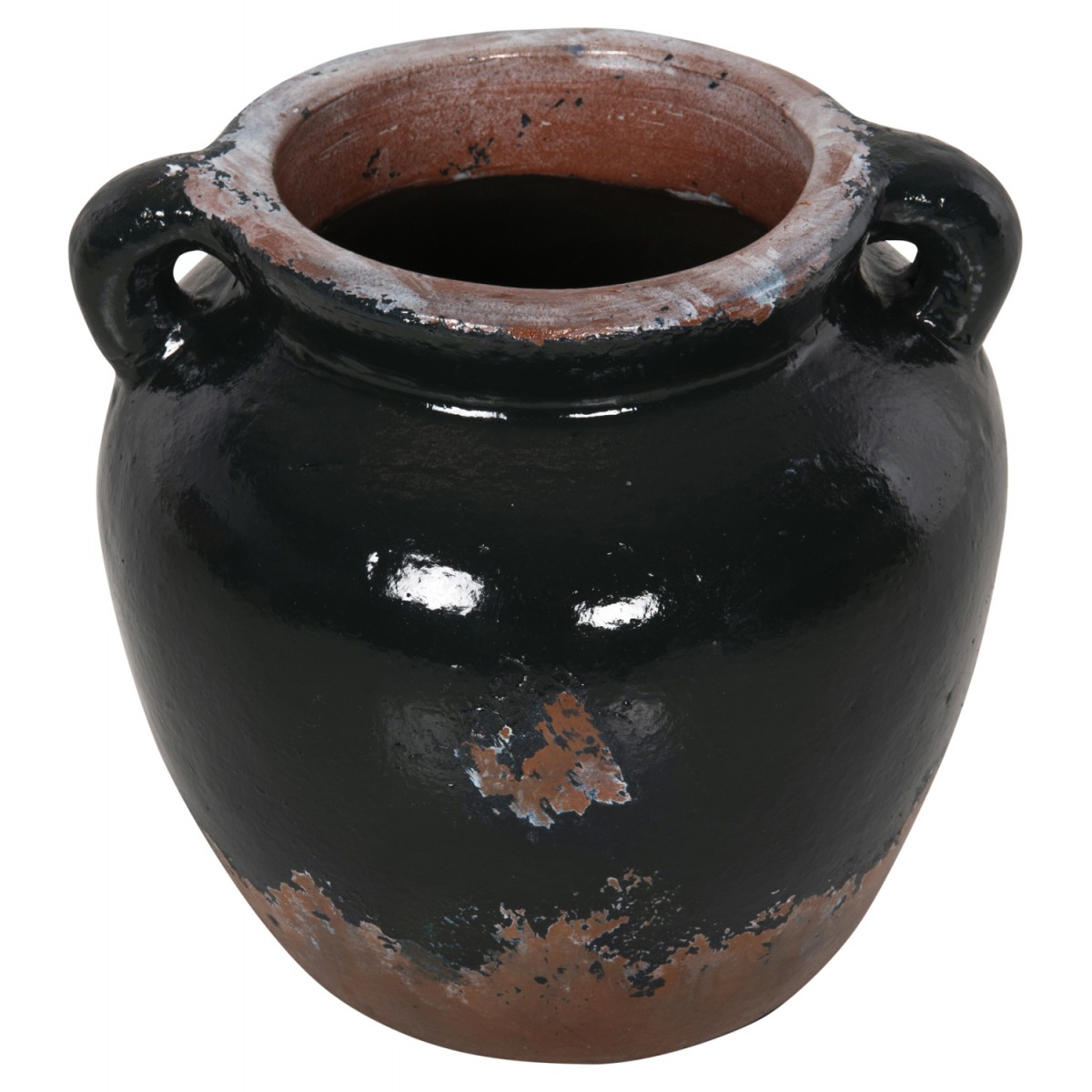 ΔΙΑΚΟΣΜΗΤΙΚΟ ΒΑΖΟ HM4380 ΤΕΡΑΚΟΤΑ ΣΕ ANTIQUE ΠΡΑΣΙΝΗ ΑΠΟΧΡΩΣΗ Φ26Χ26Yεκ.