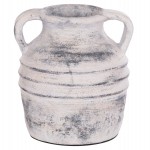 ΔΙΑΚΟΣΜΗΤΙΚΟ ΕΠΙΤΡΑΠΕΖΙΟ ΒΑΖΟ VERMO HM4398 ΤΕΡΑΚΟΤΑ ΣΕ ΑΝΟΙΧΤΟ ΓΚΡΙ Φ21x22Υεκ.