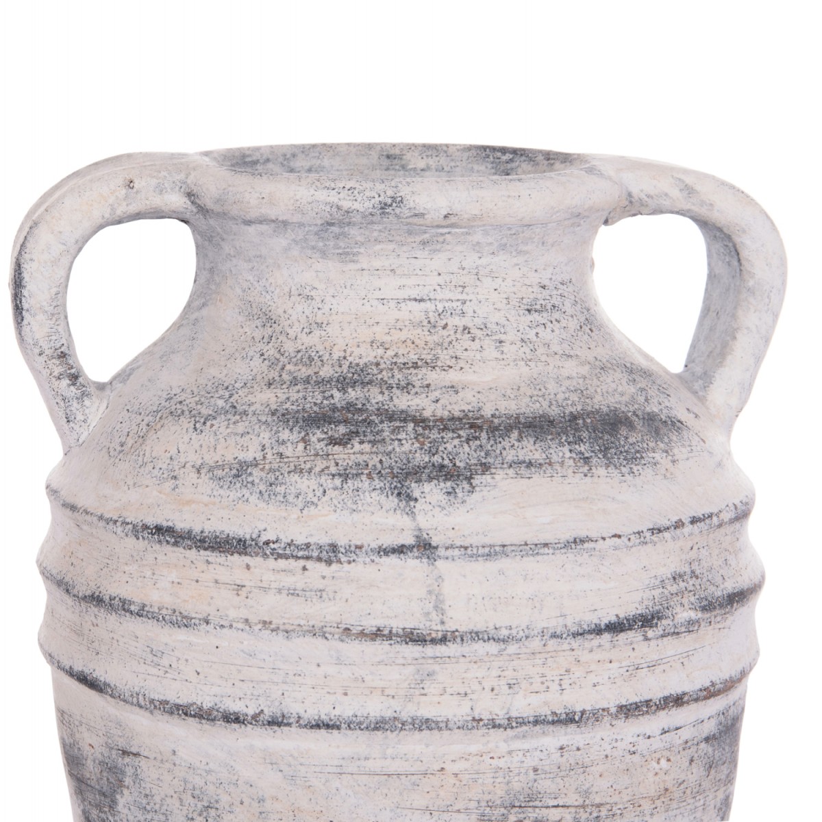 ΔΙΑΚΟΣΜΗΤΙΚΟ ΕΠΙΤΡΑΠΕΖΙΟ ΒΑΖΟ VERMO HM4398 ΤΕΡΑΚΟΤΑ ΣΕ ΑΝΟΙΧΤΟ ΓΚΡΙ Φ21x22Υεκ.