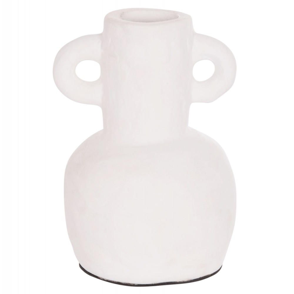 ΔΙΑΚΟΣΜΗΤΙΚΟ ΒΑΖΟ ΣΕΙΡΑ CLAYVON HM4406 ΤΕΡΑΚΟΤΑ ΣΕ ΛΕΥΚΟ Φ14x20Υεκ.