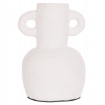 ΔΙΑΚΟΣΜΗΤΙΚΟ ΒΑΖΟ ΣΕΙΡΑ CLAYVON HM4406 ΤΕΡΑΚΟΤΑ ΣΕ ΛΕΥΚΟ Φ14x20Υεκ.