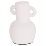 ΔΙΑΚΟΣΜΗΤΙΚΟ ΒΑΖΟ ΣΕΙΡΑ CLAYVON HM4406 ΤΕΡΑΚΟΤΑ ΣΕ ΛΕΥΚΟ Φ14x20Υεκ.