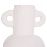 ΔΙΑΚΟΣΜΗΤΙΚΟ ΒΑΖΟ ΣΕΙΡΑ CLAYVON HM4406 ΤΕΡΑΚΟΤΑ ΣΕ ΛΕΥΚΟ Φ14x20Υεκ.