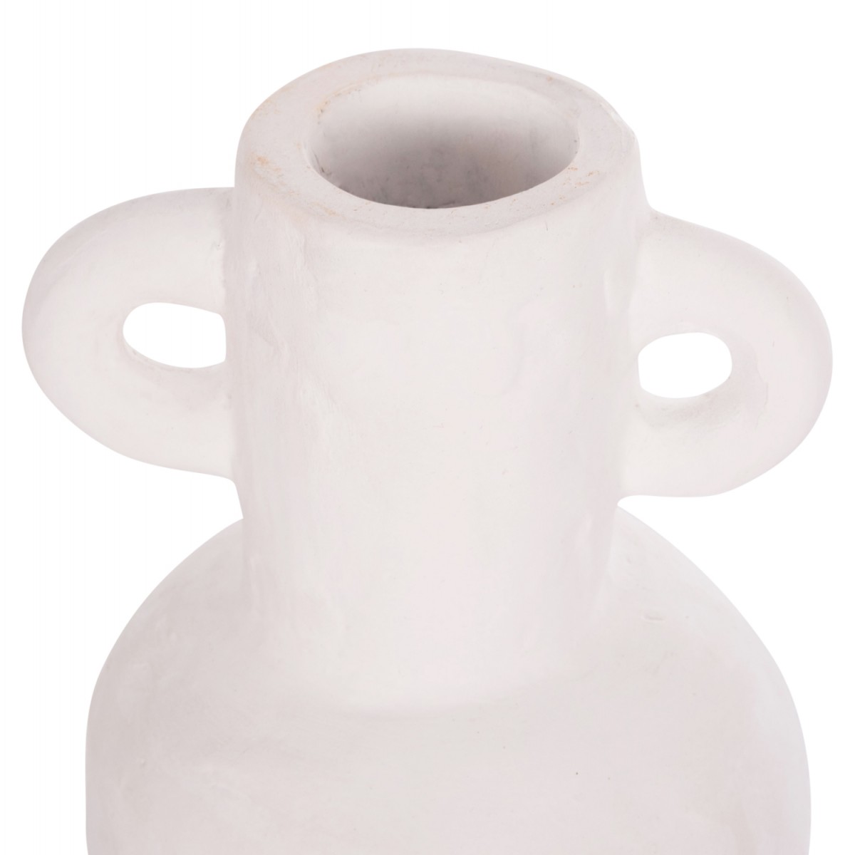 ΔΙΑΚΟΣΜΗΤΙΚΟ ΒΑΖΟ ΣΕΙΡΑ CLAYVON HM4406 ΤΕΡΑΚΟΤΑ ΣΕ ΛΕΥΚΟ Φ14x20Υεκ.