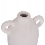 ΔΙΑΚΟΣΜΗΤΙΚΟ ΒΑΖΟ ΣΕΙΡΑ CLAYVON HM4407 ΤΕΡΑΚΟΤΑ ΣΕ ΛΕΥΚΟ 20x12x19Υεκ.