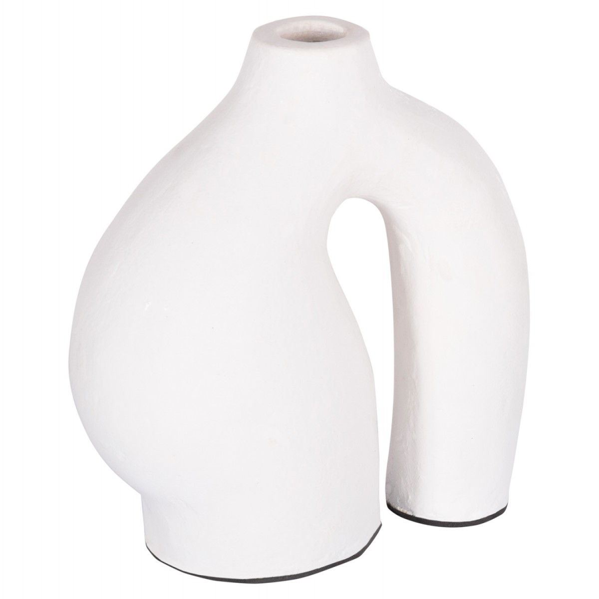 ΔΙΑΚΟΣΜΗΤΙΚΟ ΒΑΖΟ ΣΕΙΡΑ CLAYVON HM4408 ΤΕΡΑΚΟΤΑ ΣΕ ΛΕΥΚΟ 21x10x22Υεκ.