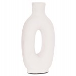 ΔΙΑΚΟΣΜΗΤΙΚΟ ΒΑΖΟ ΣΕΙΡΑ CLAYVON HM4409 ΤΕΡΑΚΟΤΑ ΣΕ ΛΕΥΚΟ 10x5x21Υεκ.