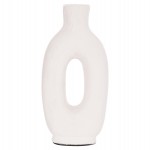 ΔΙΑΚΟΣΜΗΤΙΚΟ ΒΑΖΟ ΣΕΙΡΑ CLAYVON HM4409 ΤΕΡΑΚΟΤΑ ΣΕ ΛΕΥΚΟ 10x5x21Υεκ.