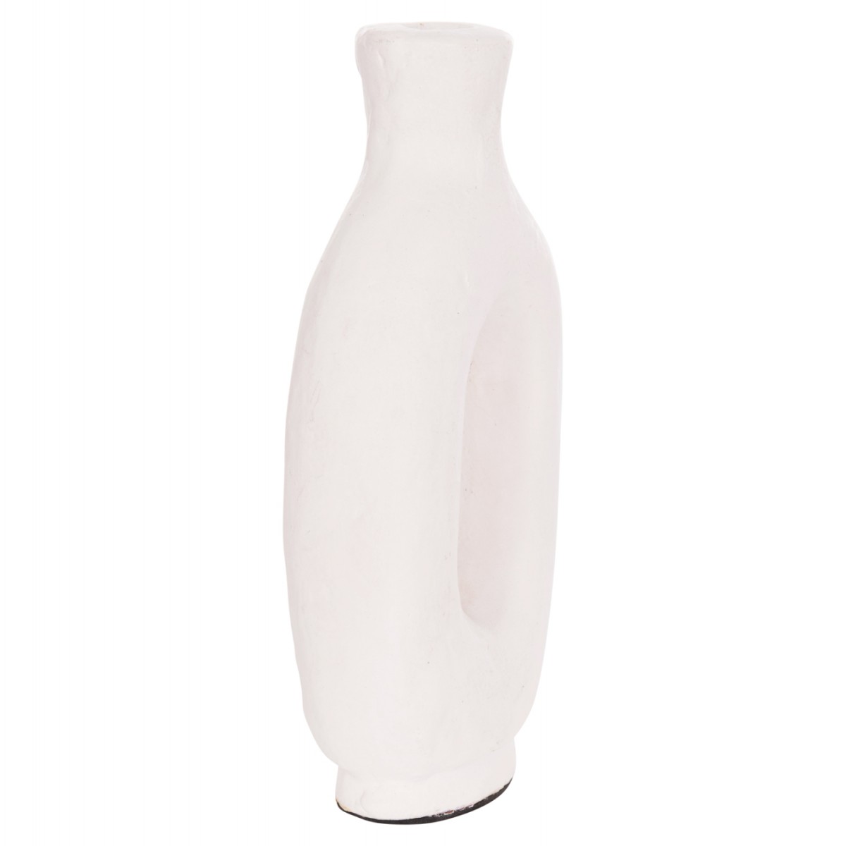 ΔΙΑΚΟΣΜΗΤΙΚΟ ΒΑΖΟ ΣΕΙΡΑ CLAYVON HM4409 ΤΕΡΑΚΟΤΑ ΣΕ ΛΕΥΚΟ 10x5x21Υεκ.