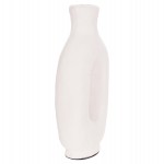 ΔΙΑΚΟΣΜΗΤΙΚΟ ΒΑΖΟ ΣΕΙΡΑ CLAYVON HM4409 ΤΕΡΑΚΟΤΑ ΣΕ ΛΕΥΚΟ 10x5x21Υεκ.