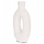 ΔΙΑΚΟΣΜΗΤΙΚΟ ΒΑΖΟ ΣΕΙΡΑ CLAYVON HM4409 ΤΕΡΑΚΟΤΑ ΣΕ ΛΕΥΚΟ 10x5x21Υεκ.