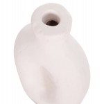 ΔΙΑΚΟΣΜΗΤΙΚΟ ΒΑΖΟ ΣΕΙΡΑ CLAYVON HM4409 ΤΕΡΑΚΟΤΑ ΣΕ ΛΕΥΚΟ 10x5x21Υεκ.